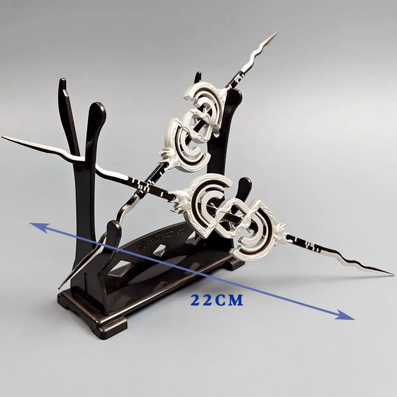 Arknights Lappland Schlüsselanhänger – Metallwaffe Als 22 Cm Modell Aus Zinklegierung – Für Fans Und Sammler Arknights Lappland Schlüsselanhänger – Metallwaffe Als 22 Cm Modell Aus Zinklegierung – Für Fans Und Sammler
