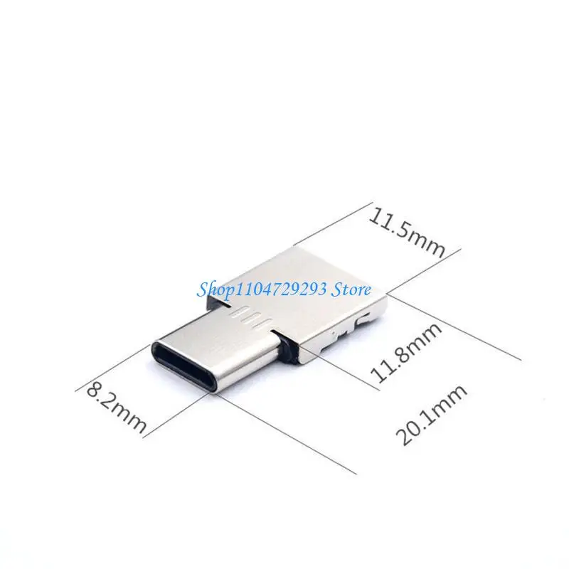 2 in 1 Type C USB to 1.5V 3V 4.5V 6V Power Cable AA AAA C D Size Battery for Light Walkie Talkie Candles