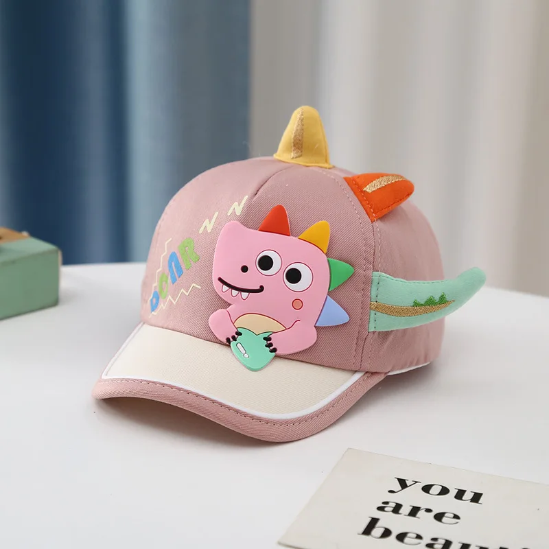 Baby Sun Hat Spring Summer Child Sun Hat Children Three-dimensional Dinosaur Cap Cute Super Cute Baby Hat Fashion