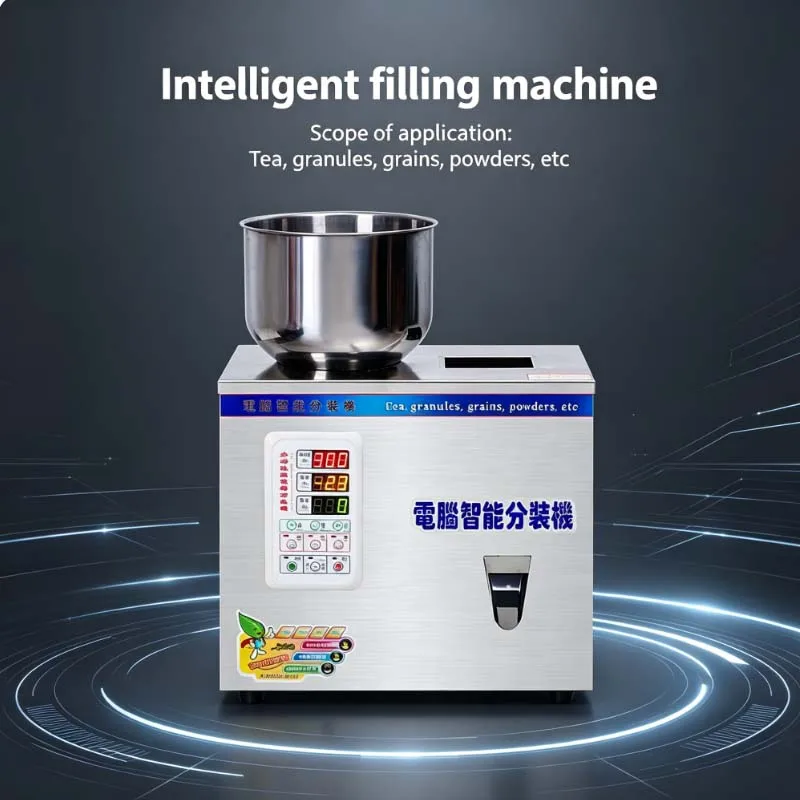 

Automatic Metering Dispensing Granule Filling Machine Intelligent Packing Packaging Granule Tea Powder Filler