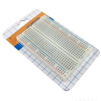 CYCLI-DIY Bread Board 8.5X5.5Cm 400 Tie Points Solderless PCB Mini Test Protoboard For Bus Circuit Testing