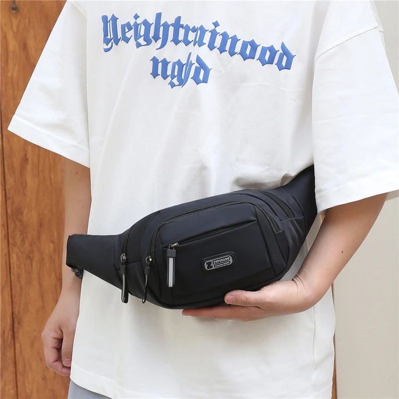 男性用ウエストポーチ、ベルトスリング、女性用チェストバッグ、クロスボディスモールバッグ、多ポケットスポーツ男性用ポーチ、財布、ヒップバッグ、ランニングバッグ