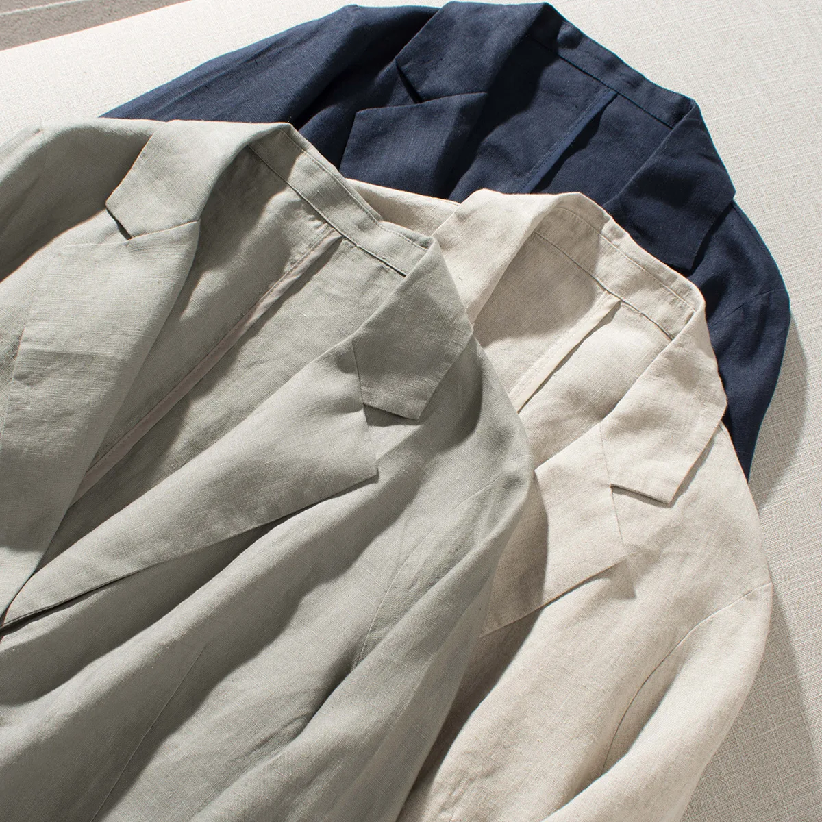 

Повседневный женский пиджак из чистого льна с длинными рукавами, свободного кроя, в художественном стиле, на одной пуговице, удлиненный (7/8)