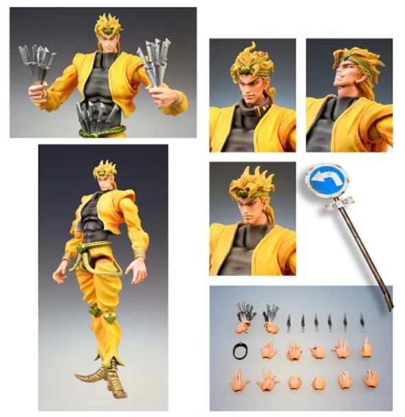 15CM JOJO\'s Bizarre Adventure Dio Brando joint movable action figure PVC toys collection anime cartoon model