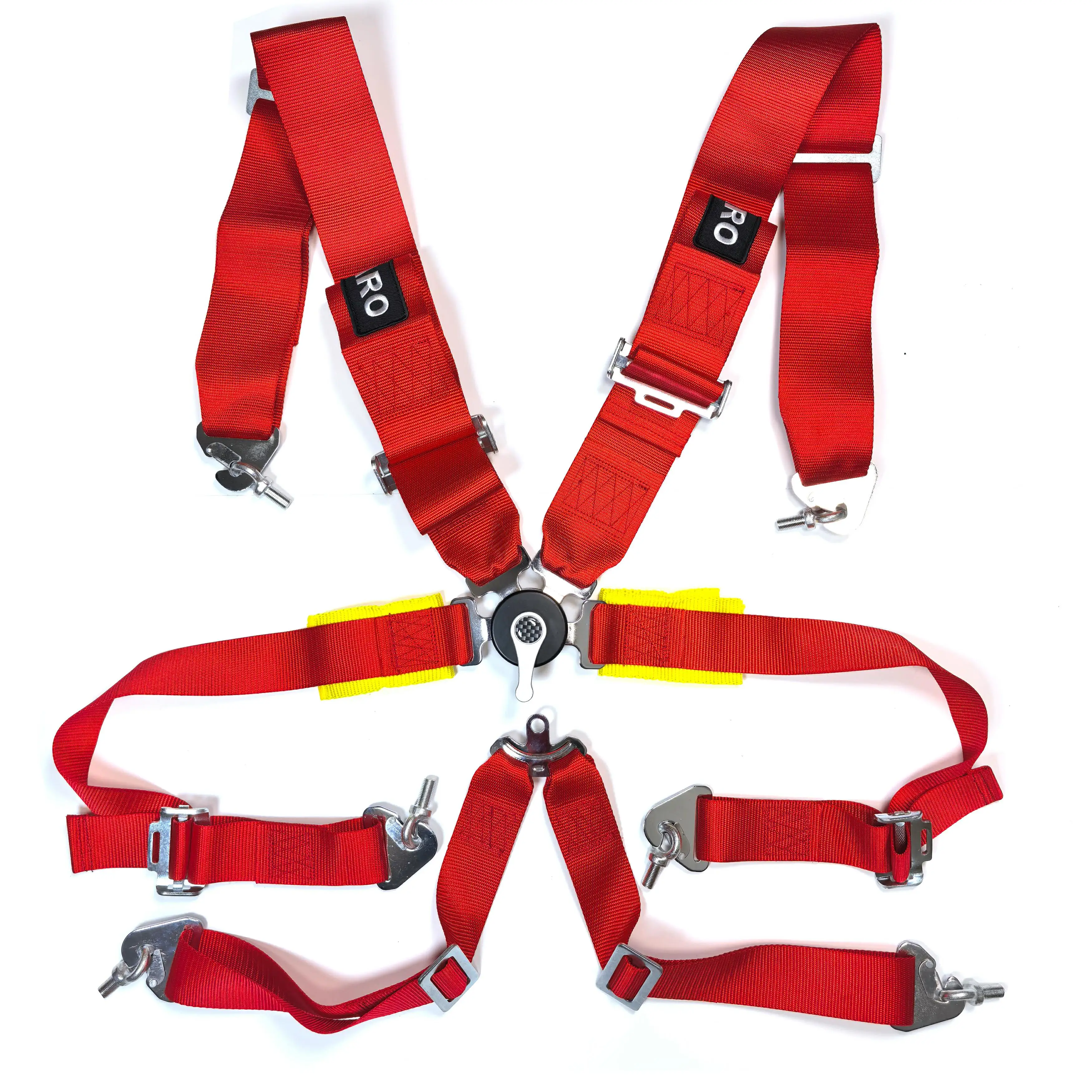 4/5/6 Point 3'' High Quality Racing Seat Belt Adjustable Sport Drift Snap-On Harness Quick Release Seatbelt Shoulder Strap