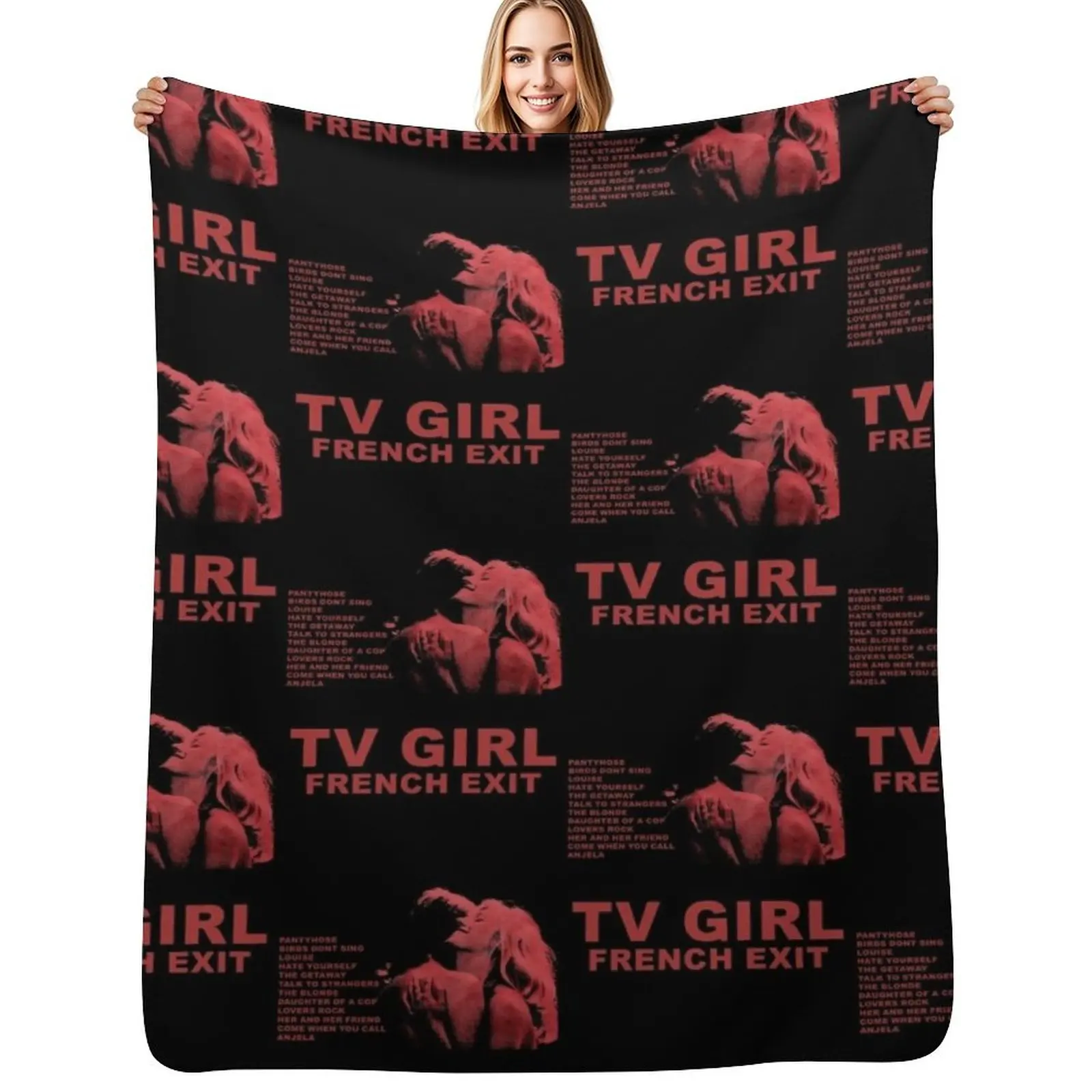TV Girl French Exit Throw Blanket Versatile Cozy Throw Blanket for All Occasions
