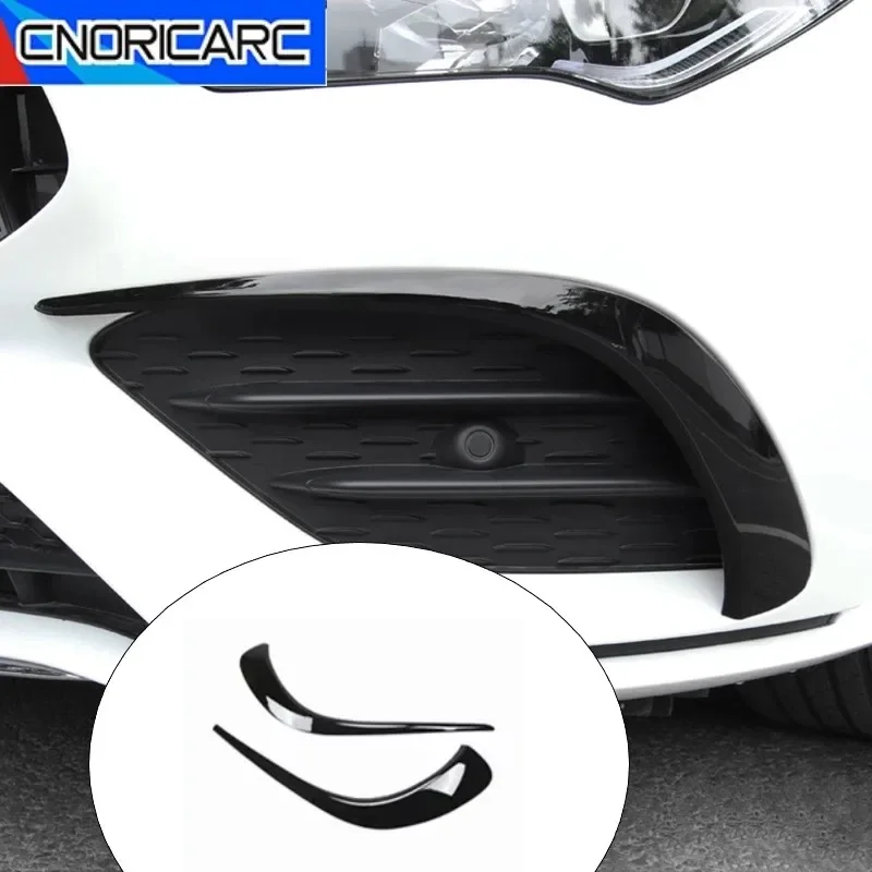 

Автомобильная передняя противотуманная фара, рамка, наклейка, украшение, воздушный нож, сплиттер, спойлер, накладка на крыло, полоски для Mercedes Benz CLA C118 200 220 2020