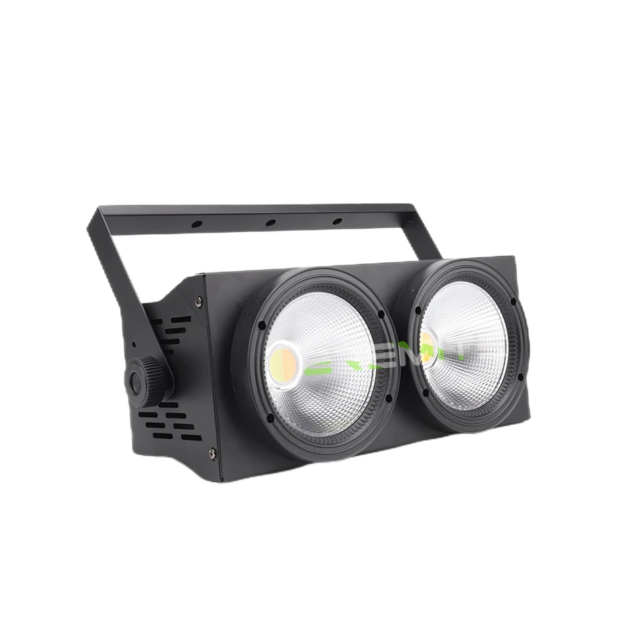 Éclairage Blinder LED COB blanc froid et chaud, éclairage de scène DMX, 2 yeux, 200W, 2 en 1, 2x100W, fête de mariage, bar, pas de taxe, 4 pièces