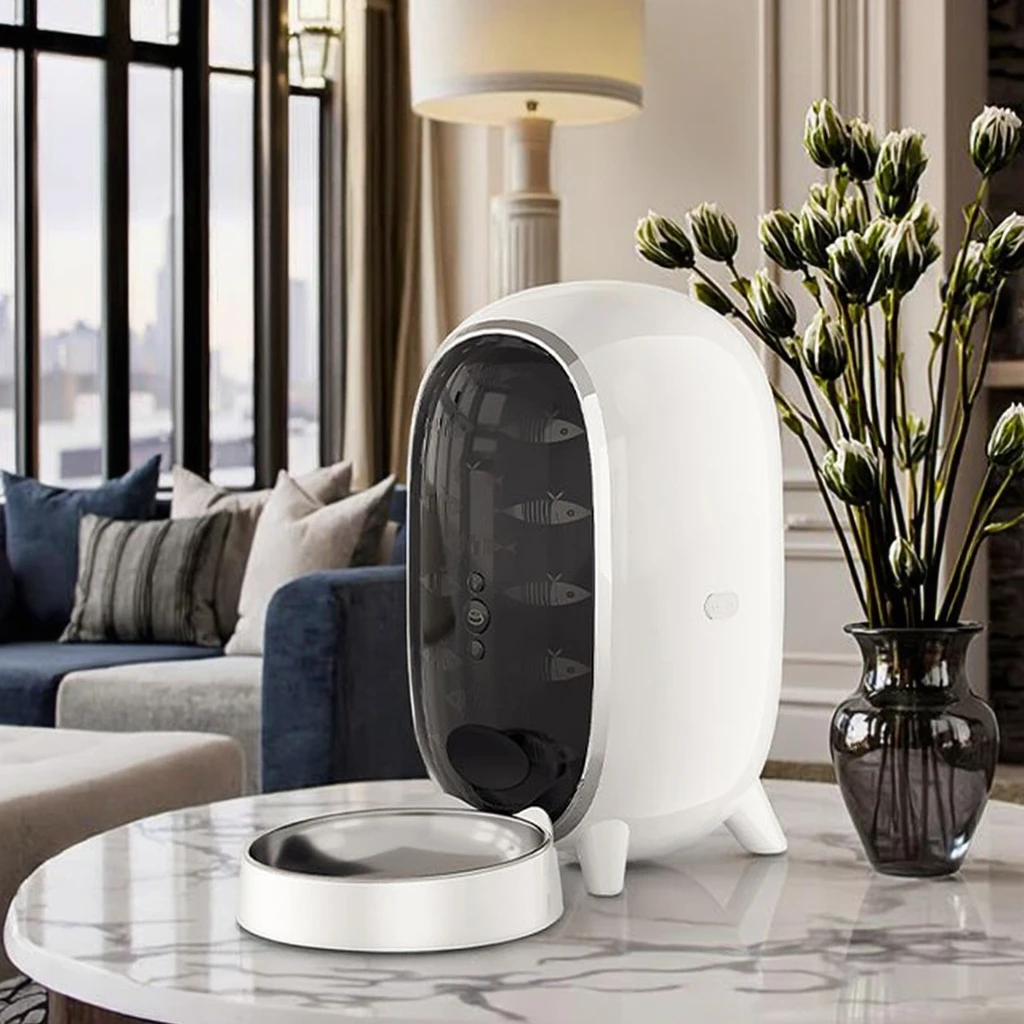 

WiFi Connection Unlimited Distance Simple Convenient Feeder Automatic Cat Dog Camera Auto Pet Food Smart Feeder