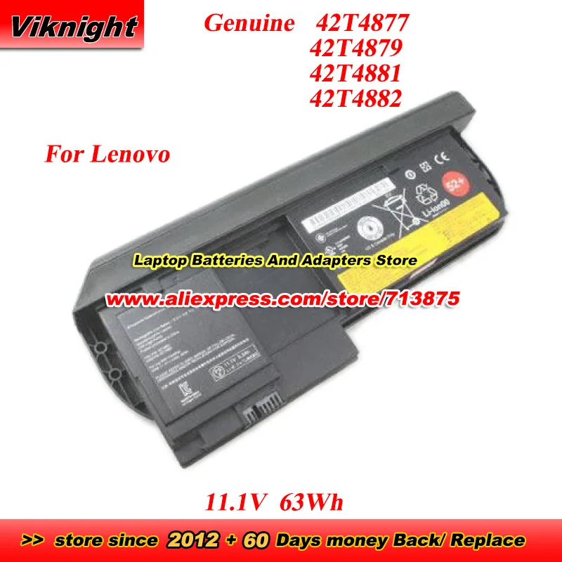 

Genuine 42T4881 42T4882 Battery 42T4877 42T4879 0A36285 0A36286 0A36316 0A36317 for Lenovo ThinkPad X220t X220i 220 laptop