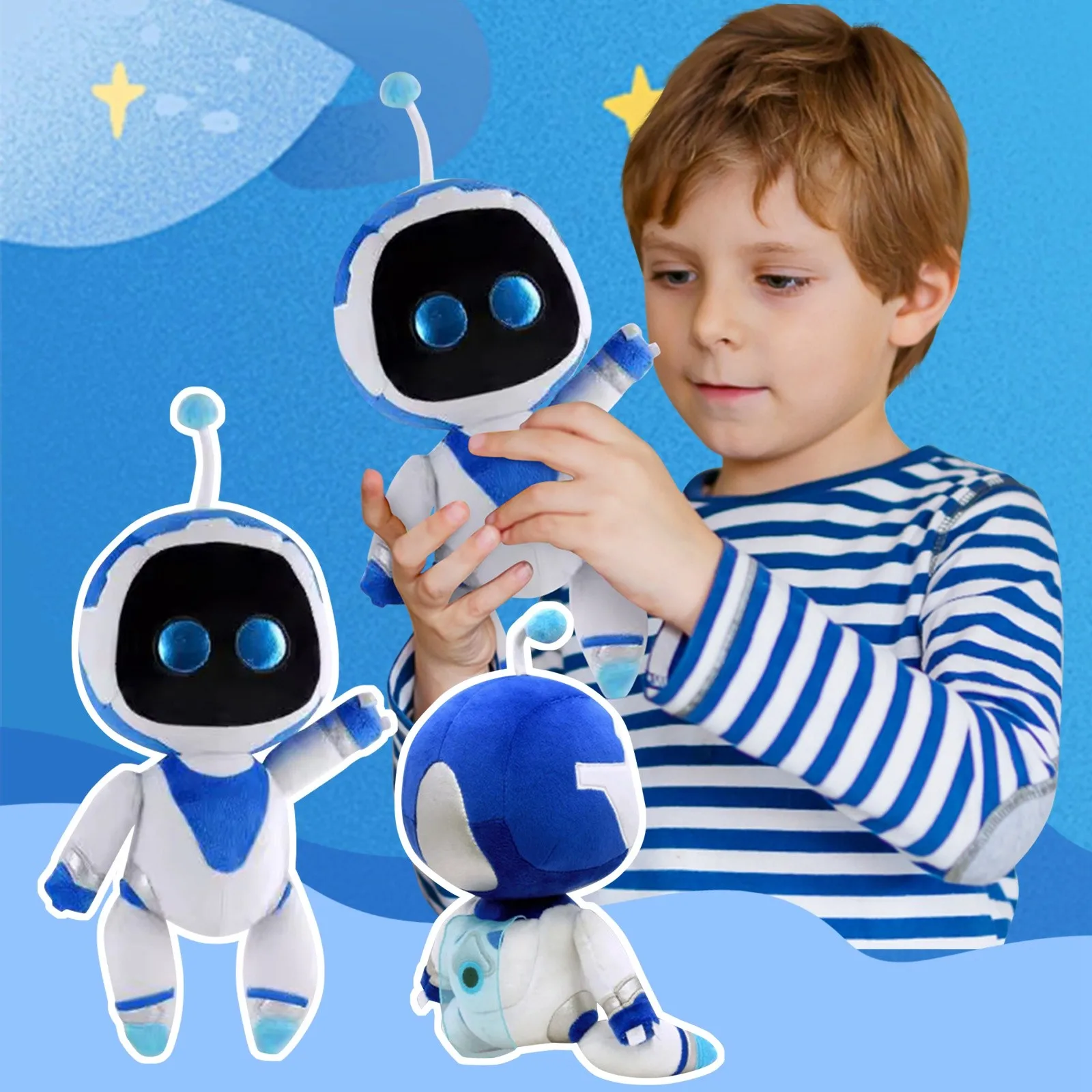 Astro Bot Plush Toy Dolls Around The Game，Creative Decorative Gift Ornaments