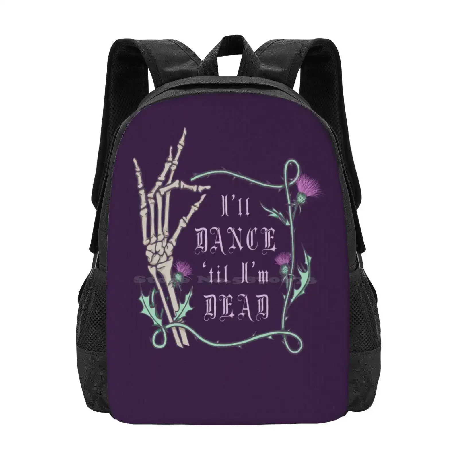 

Highland Dance ‘Til You’Re Dead Hot Sale Schoolbag Backpack Fashion Bags Adult Highland Dancer Scotland Forever Scottish Dance
