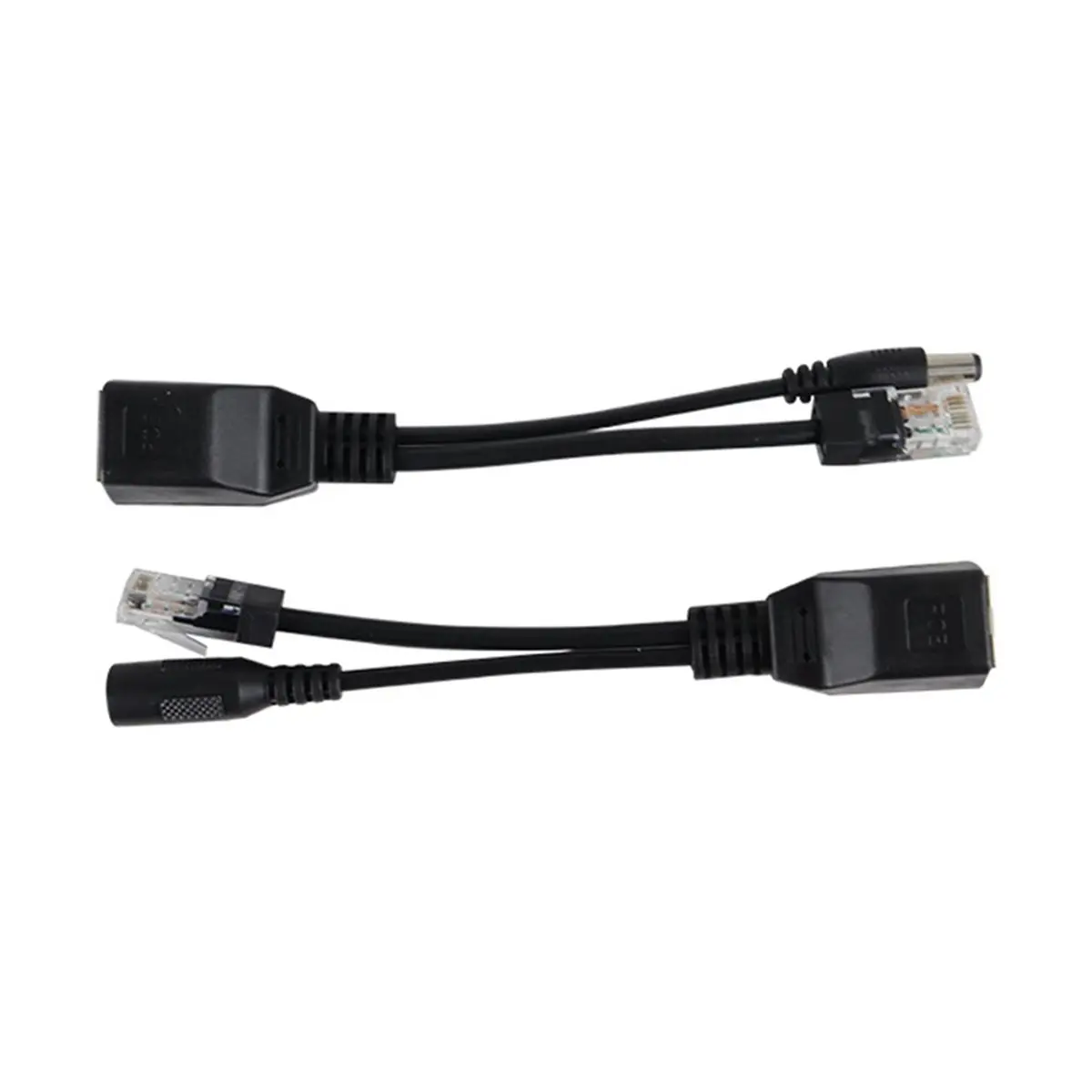 L70A 12V Passive POE Splitter Adapter Cable RJ45 Injector Power Combiner Connector Kit for IP Camera Router AP Network