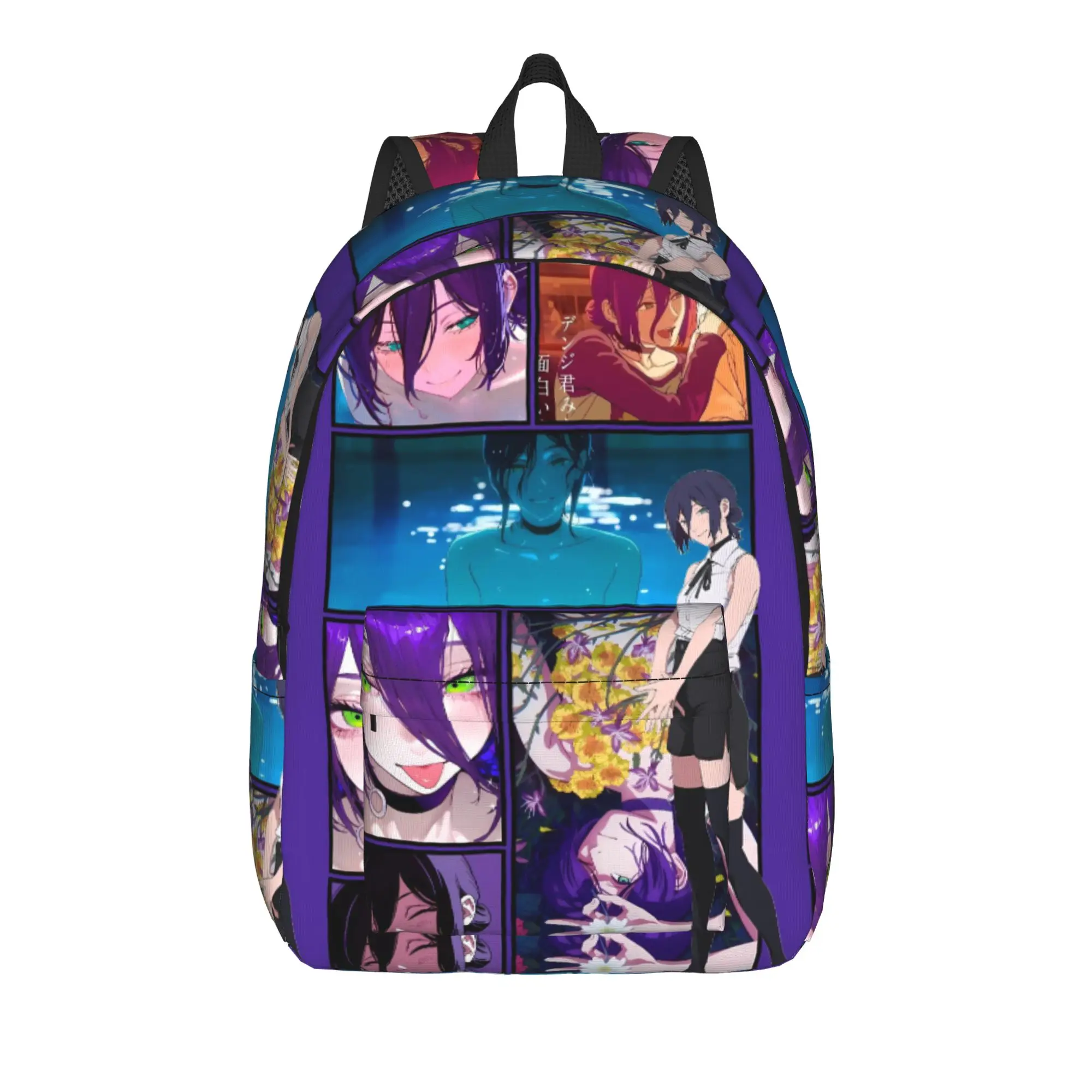 Reze layered manga Backpack Chainsaws Mans Daily Backpacks Unisex Designer Big School Bags Leisure Rucksack