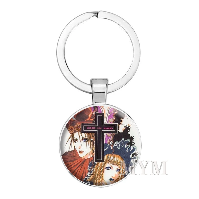 Rock Band Malice Mizer Visual Kei Keychain Mana Sama Gothic