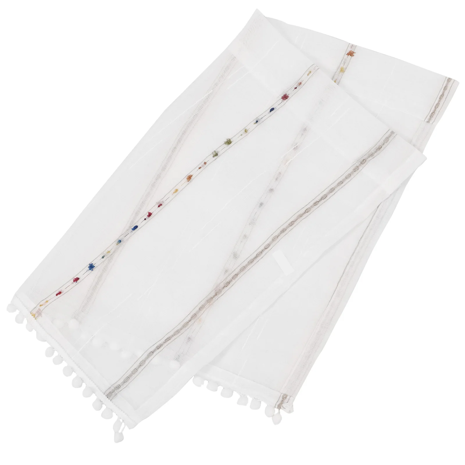 Stylish Short Curtain For Kitchen Farmhouse Half Polyester Curtains Home Supplies Cafe Decorative Hanging Curtain