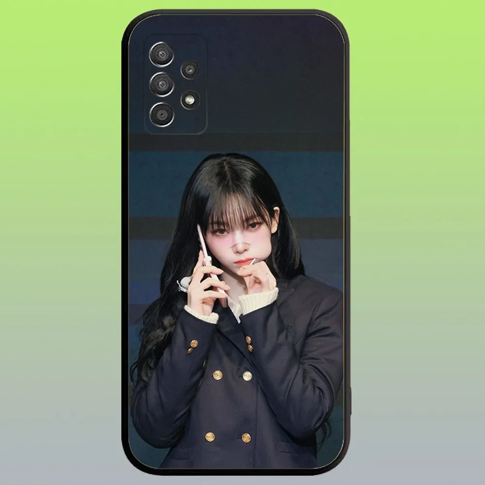 Kpop K-Karina Phone Case For Samsung Galaxy A20,A21s,A22,A31,A32,A52,A53,A72,73,A80,A91 Soft Black Cover