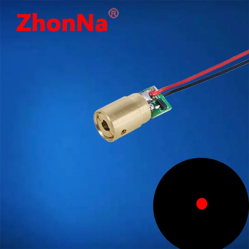 

8x11mm Industrial Grade Laser Head Aiming Locator, Red Laser Module, 3V-3.7V, Laser Optical Installation Accessories