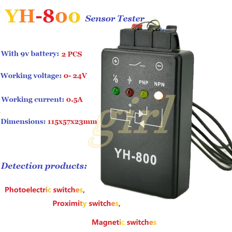 YH-800 Photoelectric Switch Tester Proximity Switch Magnetic Switch Tester Sensor Tester