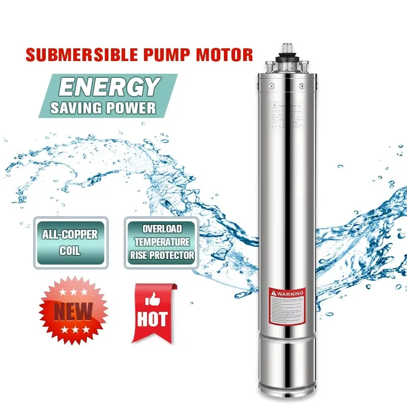 

Погружной электрический насос QQPUMP 6 дюймов с импеллером 7.5, 3-фазный, для автоматизации водоснабжения дома