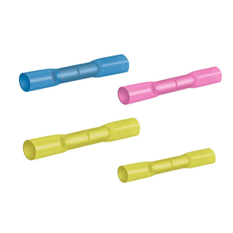 

BHT1.25 2 5 0.5 Waterproof Heat Shrink Connector Wire Middle Joint Cold Crimp Terminal Connector