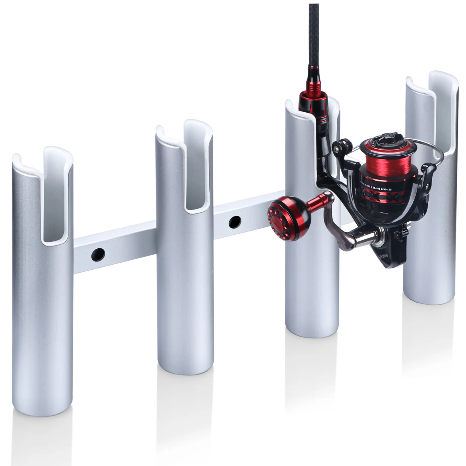 Aluminium Fishing Rod Holder,Rod Holder,Wall-Mounted Rod Rack for Marine Boat, Yacht, Camper,RV