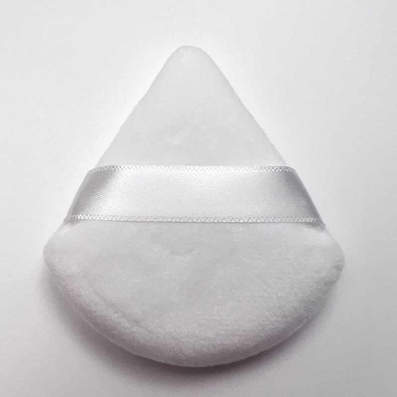 1/10pcs Triangle Powder Puff Mini Velvet Facial Cosmetics Sponge Double-sided Super Soft Makeup Cushion Washable Portable Gifts