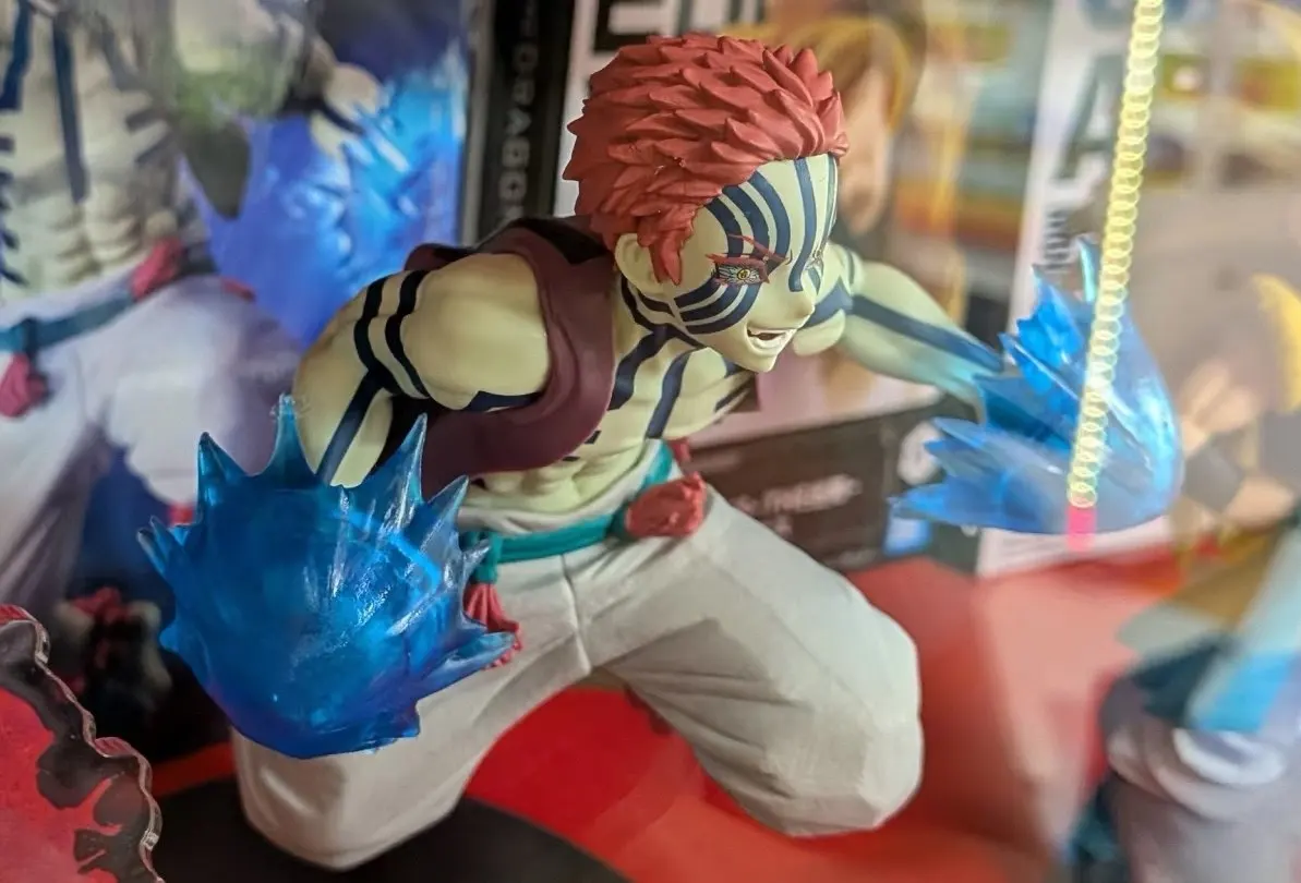 Auf Lager Bandai Original Echte Banpresto Anime Yaiba Akaza Vibration Stars Plus 14cm Modellfigur – Detail 5