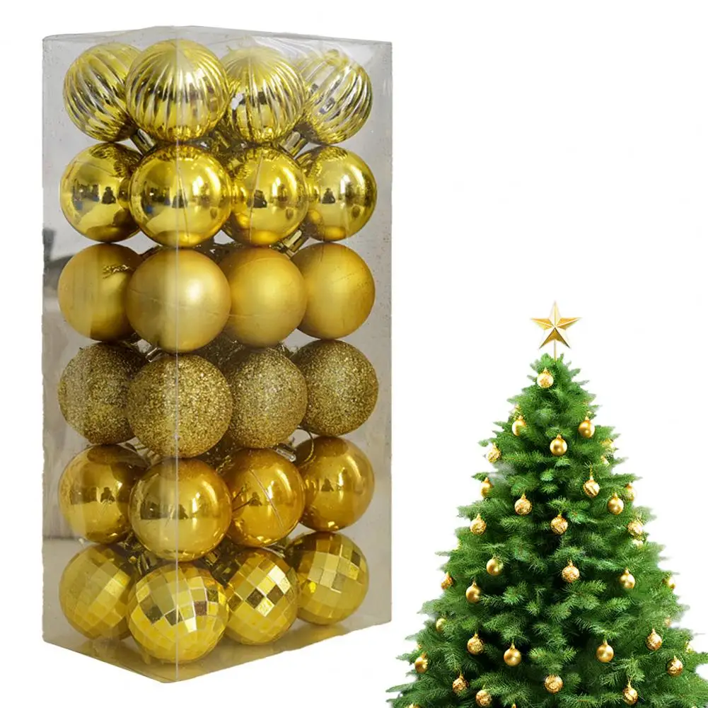 36Pcs 3CM Christmas Balls Christmas Tree Decoration Pendant for Home Party Decor 2026 New Year Navidad Gifts Ornaments Accessory image 5