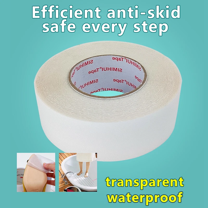 Hot selling  smhzy220 Transparent Anti-Slip Sticker Pressure Sensitive Adhesive Single Waterproof Warning Tape