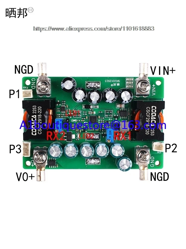 

2800W High-power DC-DC Boost Module with Constant Voltage and Current Adjustable Input 14-90V and Output 18-140V