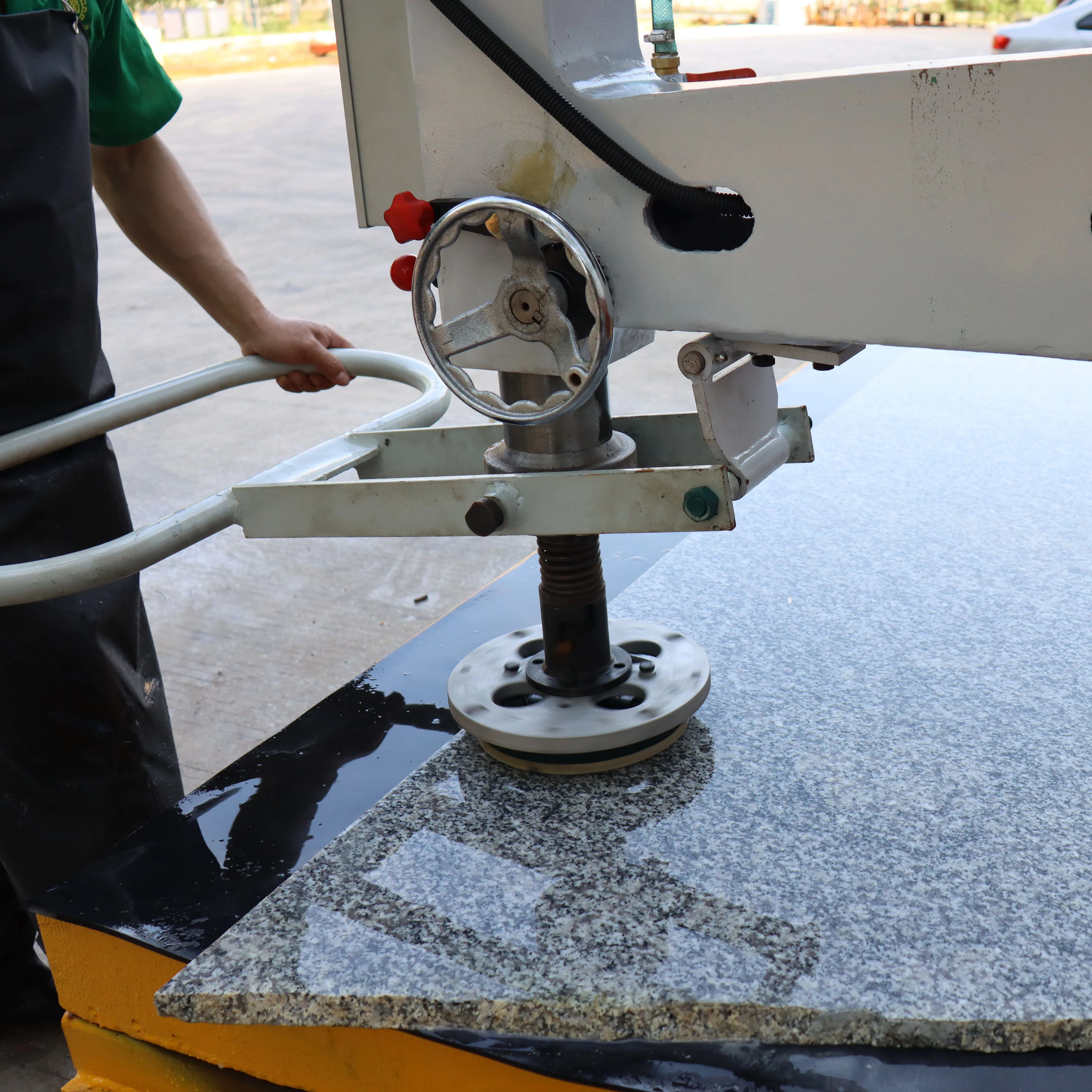 MS-2600 Manual Stone Polishing Machine for Marble Granite  Surface Grinding