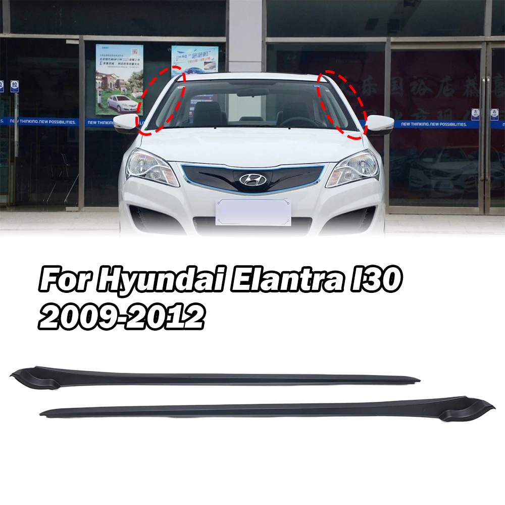 

Windshield Pressure Strip Seal Trim Strip for Hyundai Elantra i30 2009-2012 Replace Windshield Pillar 861312L000 861322L000