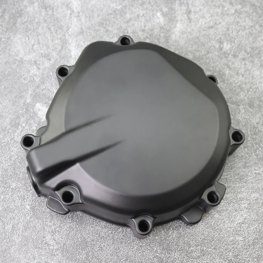 Motorbike Left Side Engine Stator Cover Crankcase Black Fit For  GSX-R1000 2001-2002, GSXR600 2000-2003, GSXR750 K1 K2 K3