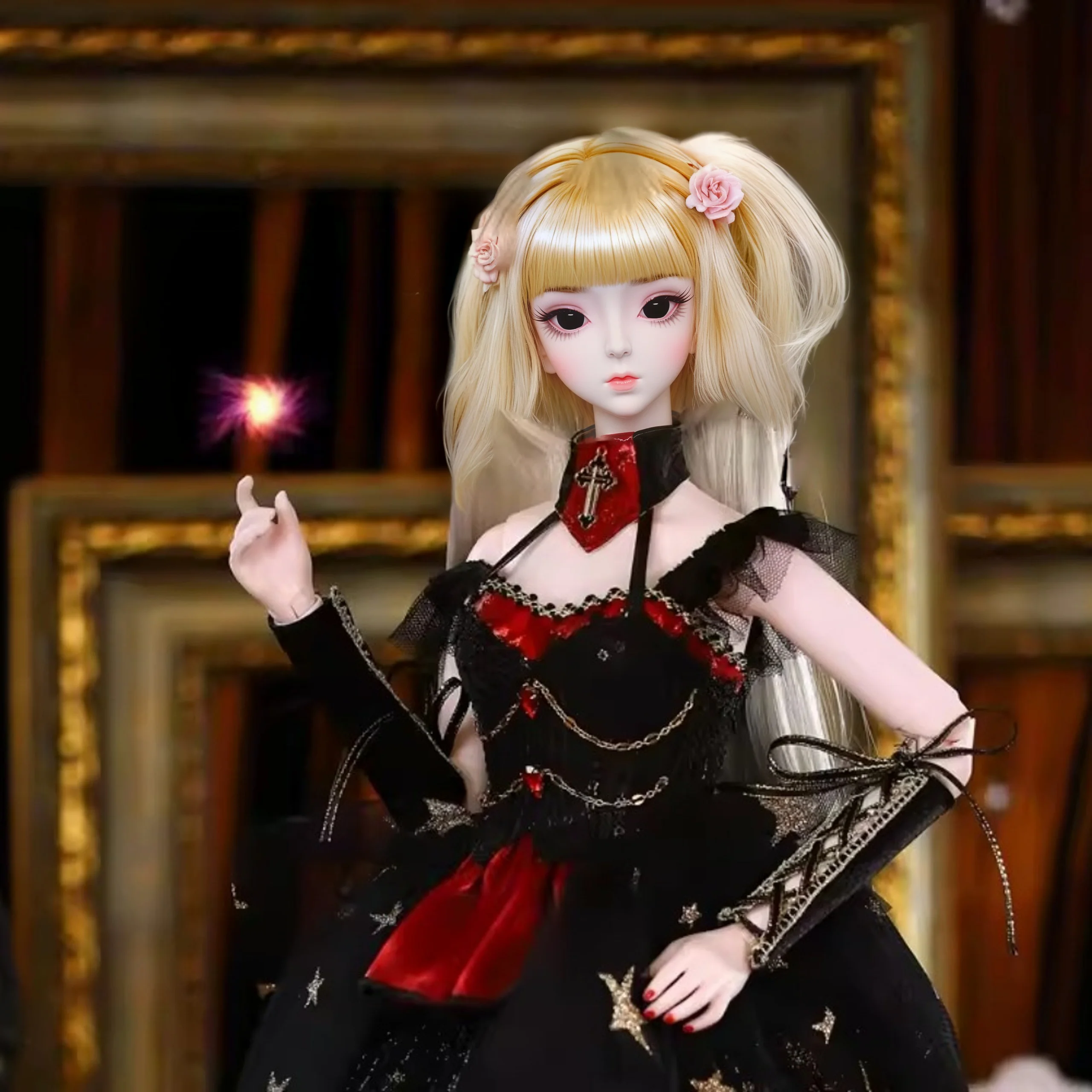 

Кукла DBS, 1/3 BJD, в ретро-стиле, с механическими суставами, тело, в комплекте случайные прически, глаза, одежда, обувь, AI MSD SD.