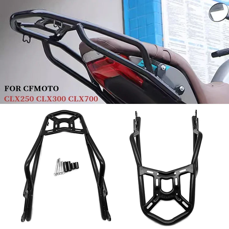 

Кронштейн для заднего багажника мотоциклов CFMOTO CLX250, CLX300, CLX700, задняя багажная полка, грузовая полка, задний багажник, крепление для кофра