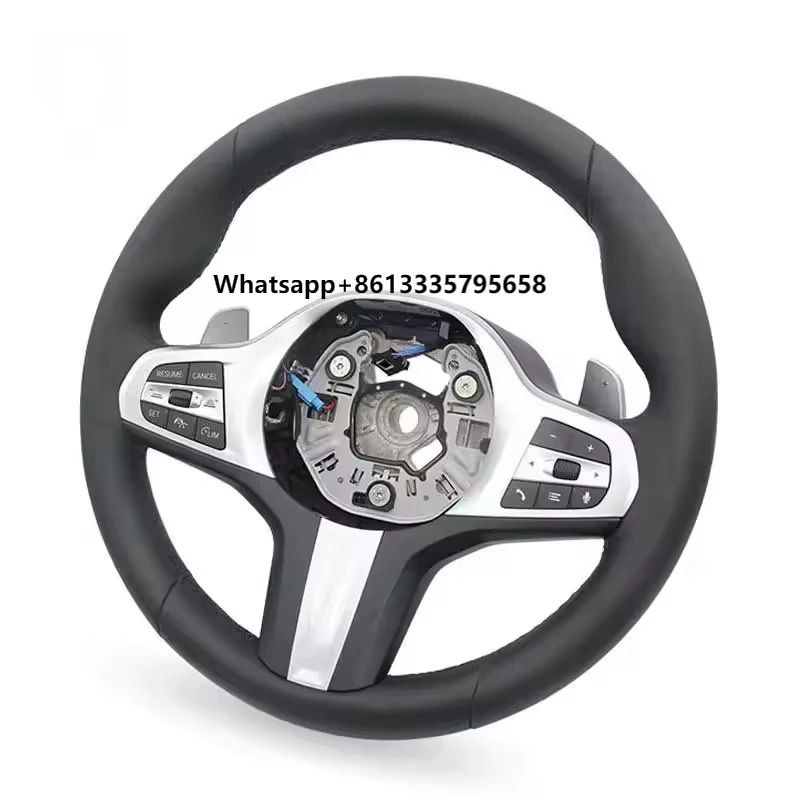 

Full Leather Upgrade Steering Wheel for G30 G31 G32 X3 G01 X4 G02 M2 G87 M3 G80 M4 G82 G42 G20 LCI M5 F90 G11