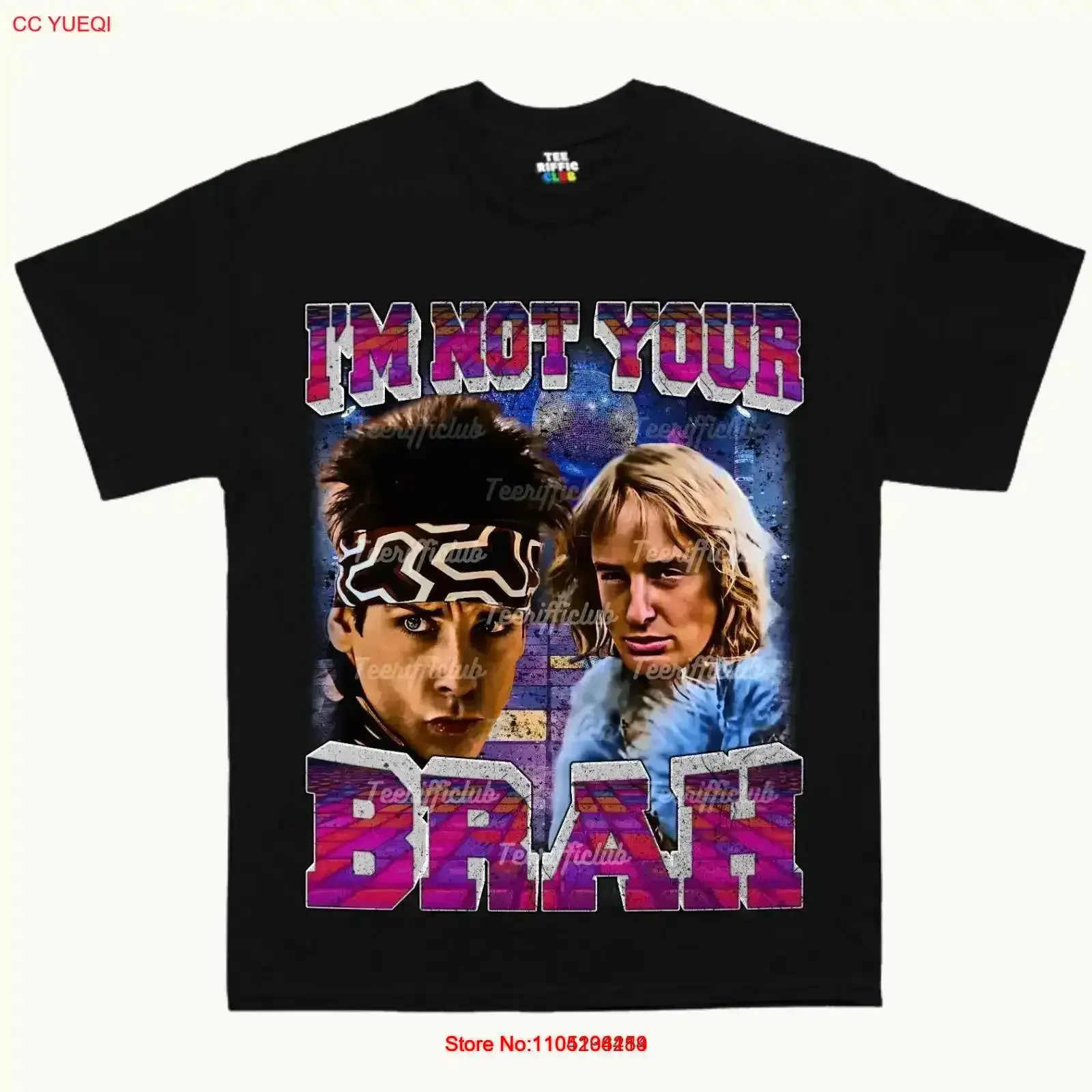 

I m not your Brah T shirt Zoolander Comedy Funny Movie vintage Washed Breathable Comfortable Casual designer clothes streetwear
