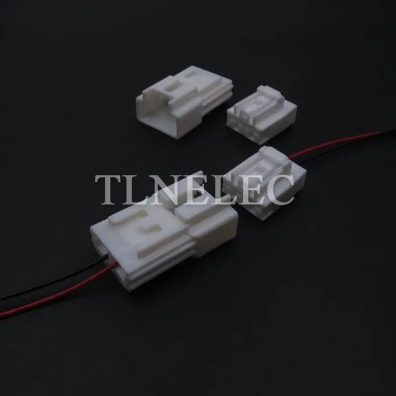 2 Pin Way 7.8 Series Auto Large Current Electric Wire Connector With Wires Car Unsealed Plastic Socket 6098-1278 6098-1104