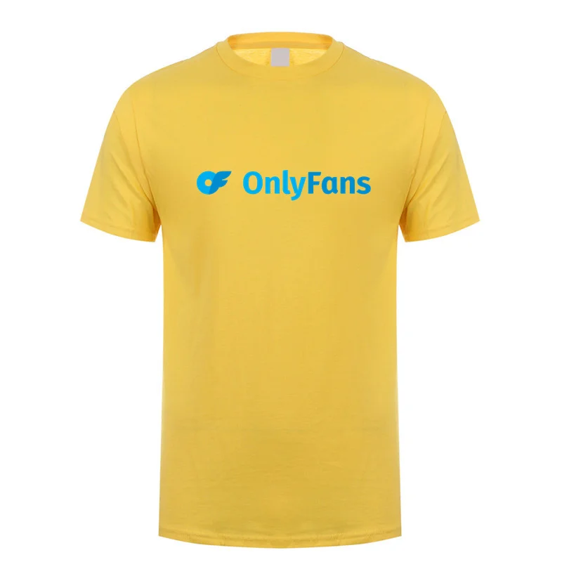 Onlyfans الرجال تي شيرت أزياء القطن قصير الأكمام مضحك الرسم فقط FansTee قميص جولة الرقبة عارضة رجل امرأة الملابس للجنسين