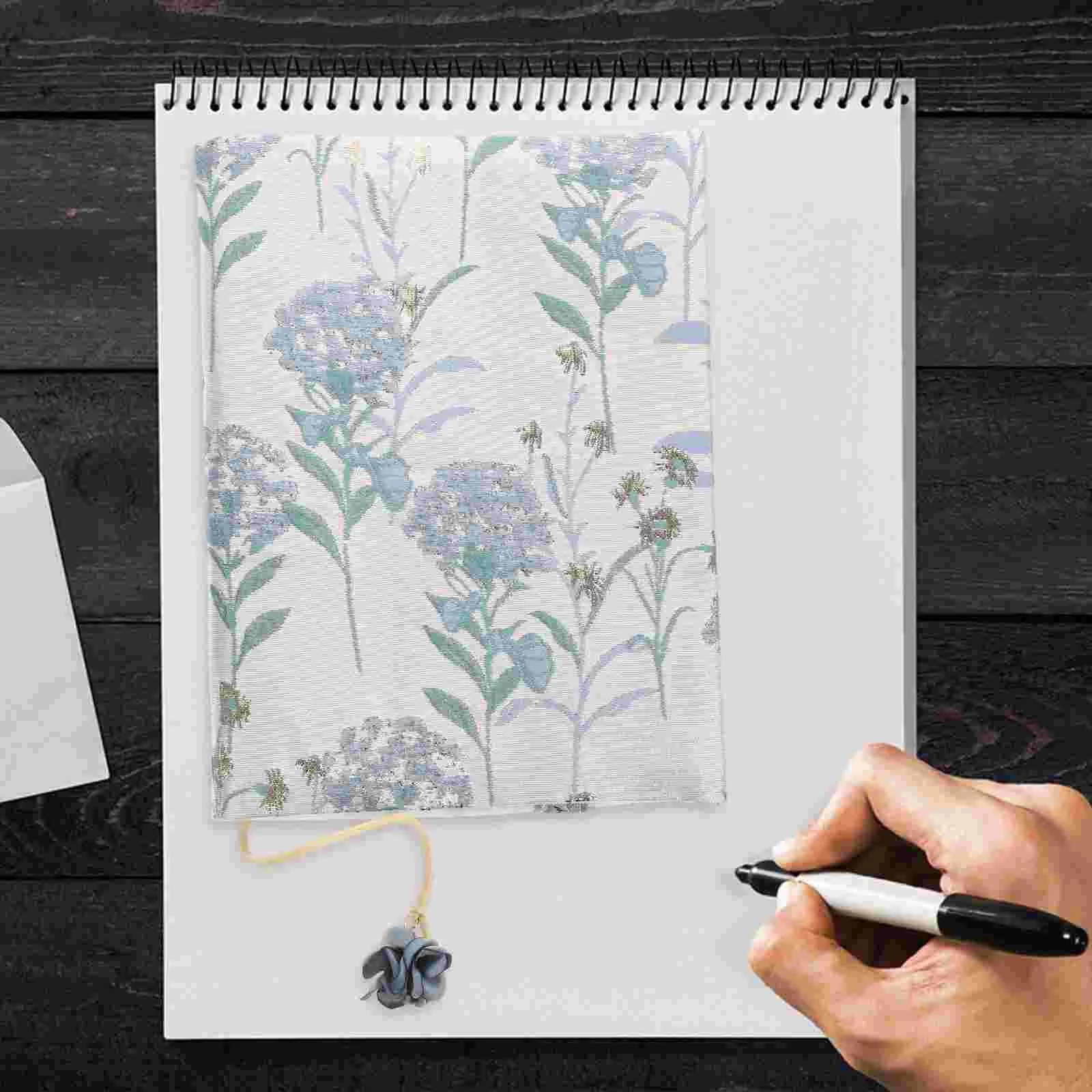 Scrapbooks Handmade Cloth Cover Creative Protector Sleeve for Students Decor Bag Delicate Ornamental Use