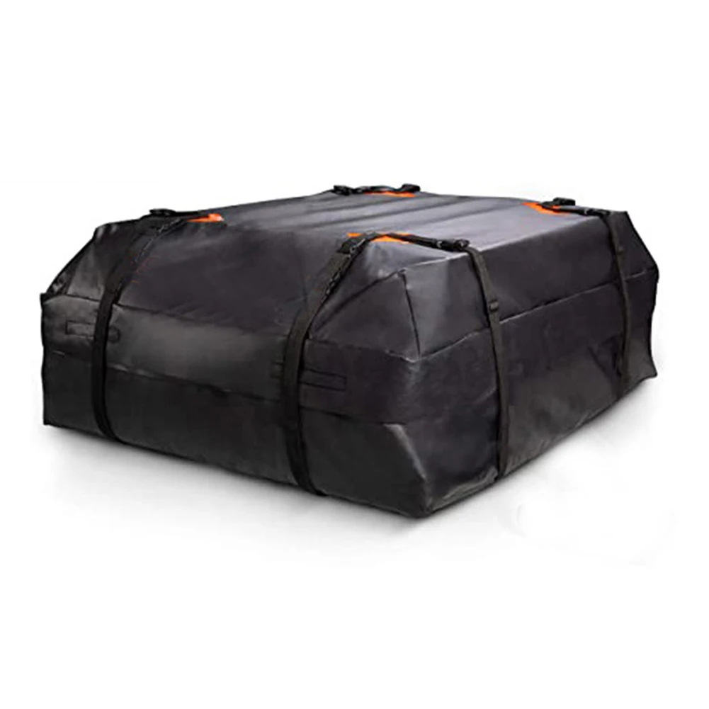 

Luggage Storage Bag Car Roof Rack Bag Quick Installation Process 420D Oxford Cloth 425L Capacity Luggage Carrier