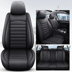 Universal All Inclusive Car Leather Seat Cover For Peugeot 307 206 308 308S 407 207 406 408 301 508 5008 2008 3008 Car Protector