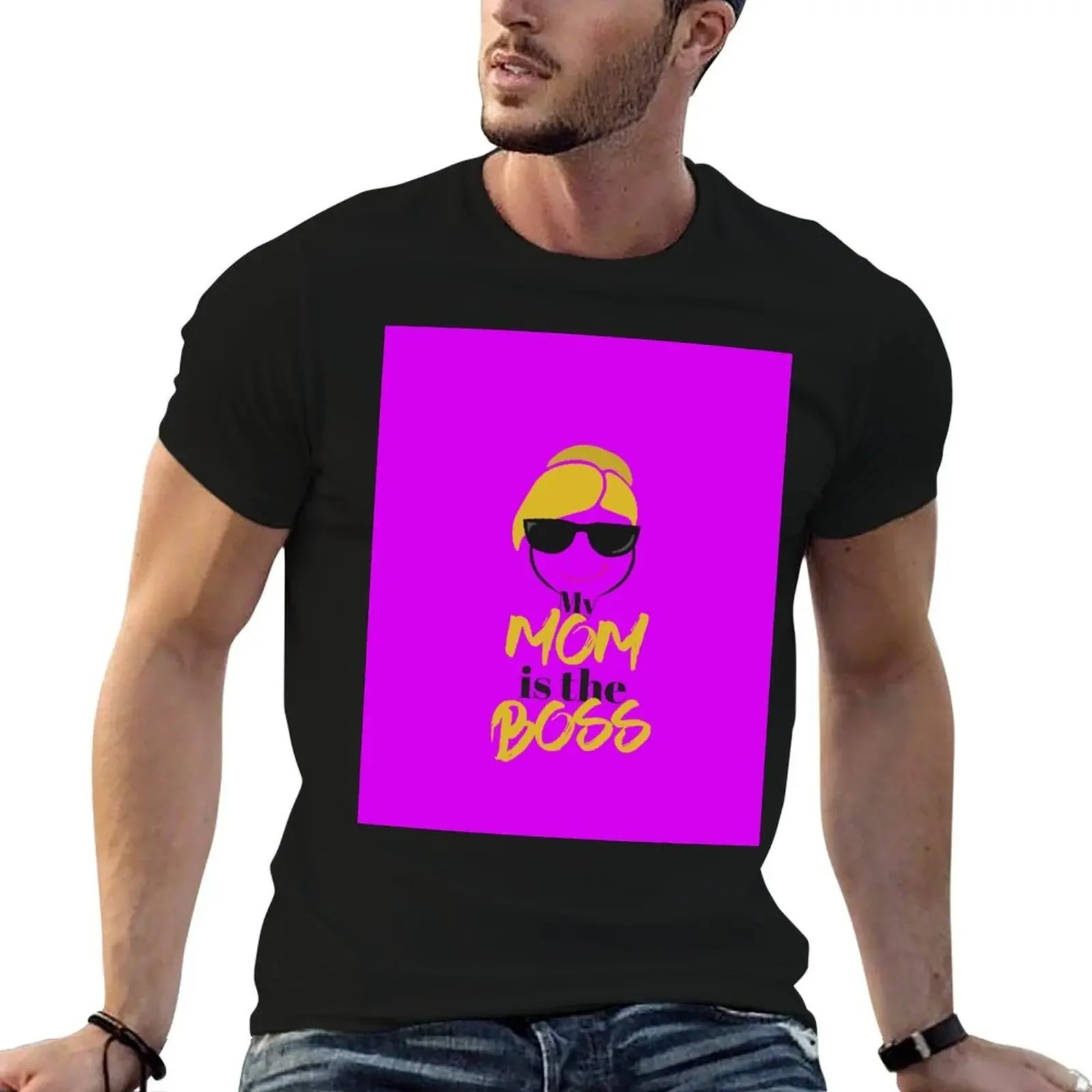 

My Mom is the BOSS! My mother is the BOSS! T-Shirt plus sizes vintage t shirts men t shirts