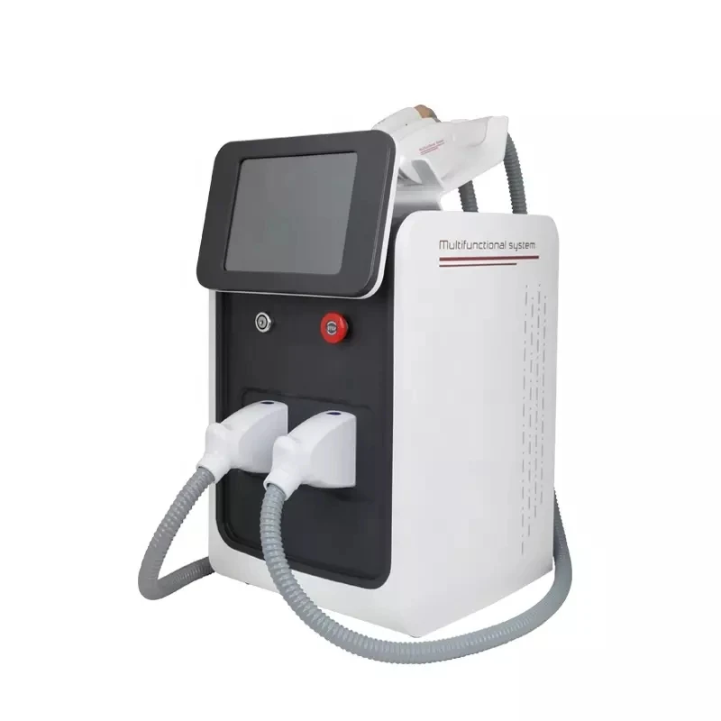 2022 factory price good quality Face Lifting Nd Yag Ipl Hair Diode Laser Removal Machine portable IPL+RF+Nd yag laser machine