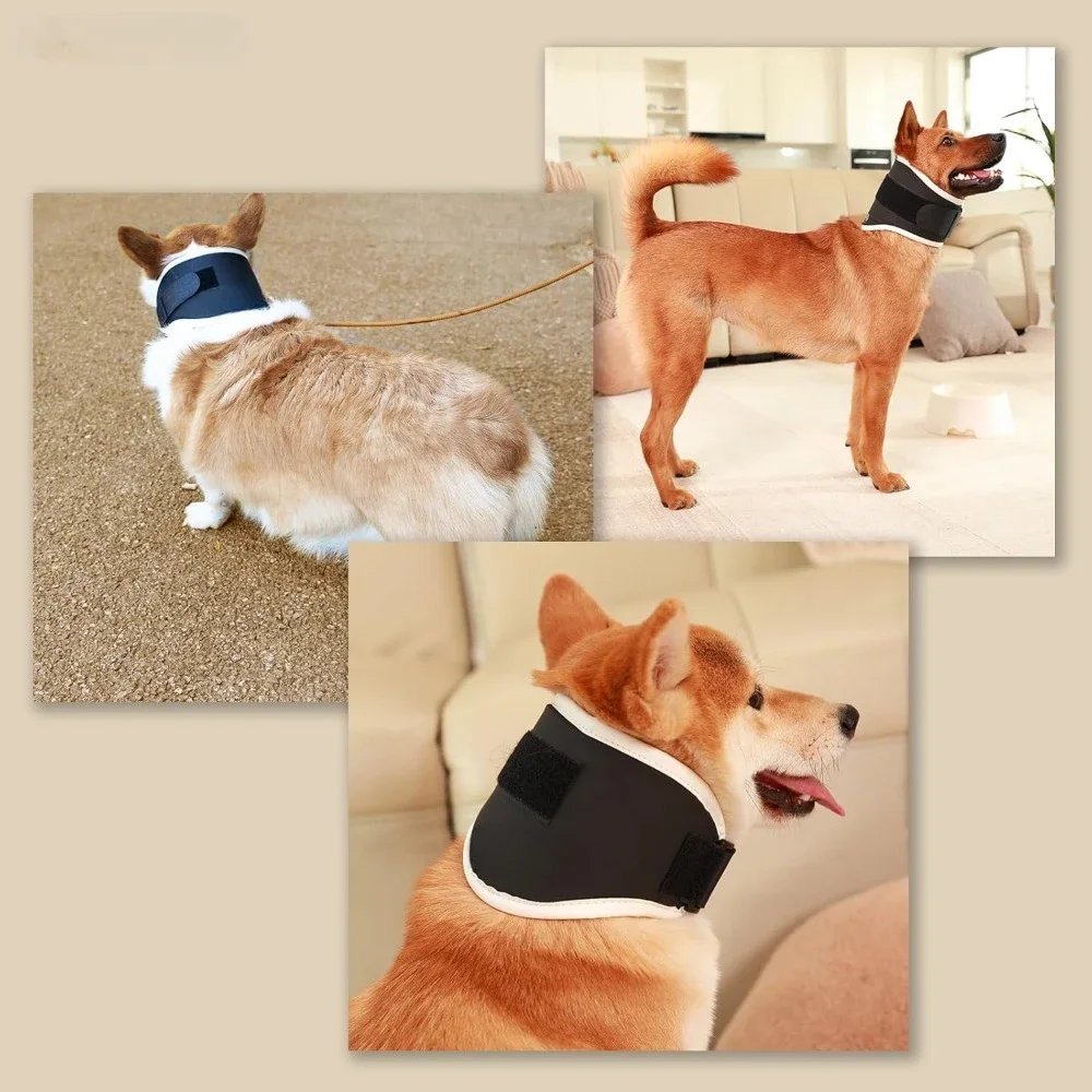 Adjustable Dog Neck Brace For Optimal Support&Comfort,Flexi Support Canine  Neck Braces,For Puppy Recovery Neck Orthopedic