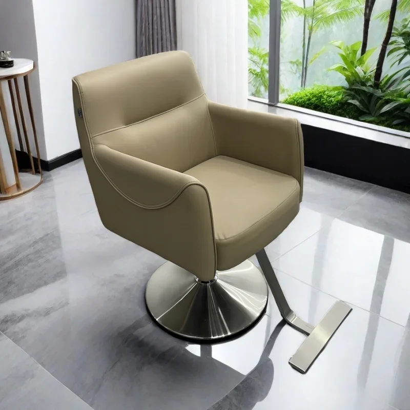 Working Barber Chair Reclining Shampoo Vintage Barber Chair Barbershop Cadeira Para Maquiagem Profissional Salon Furniture