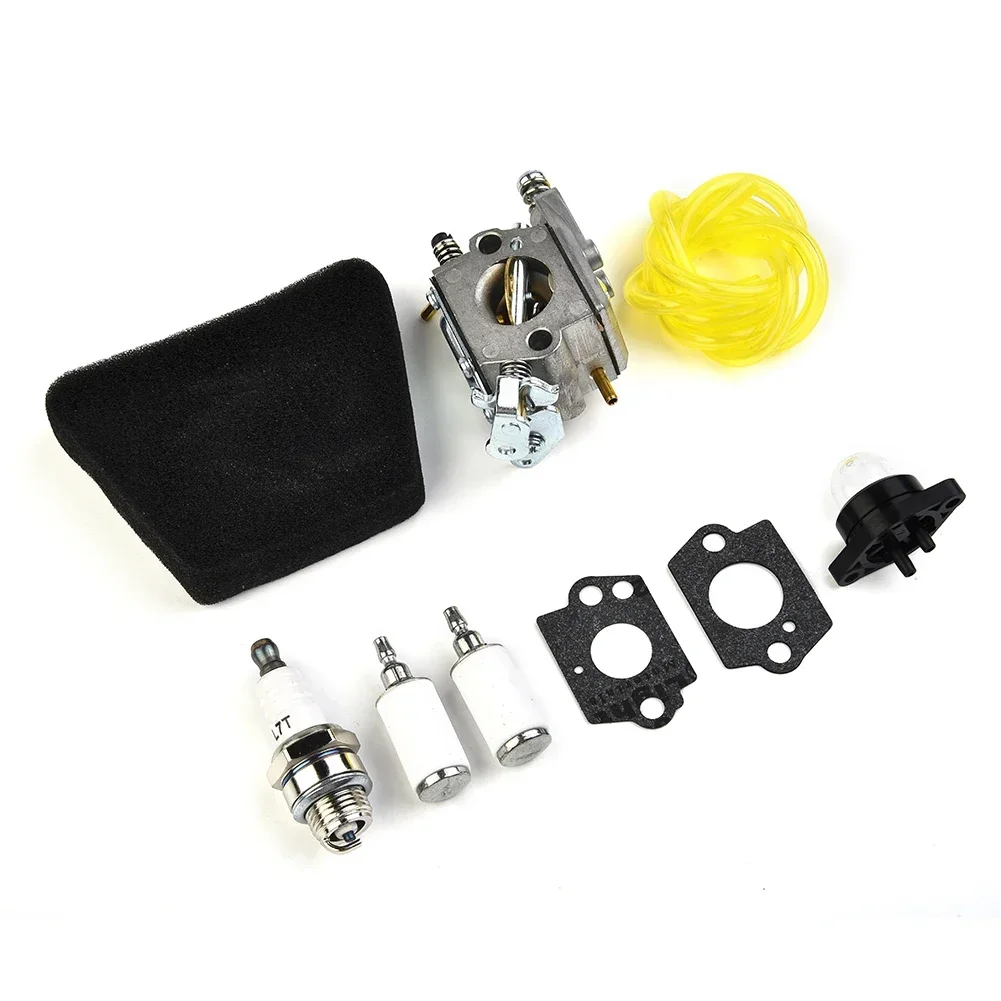 For Partner 351 352 370 371 Carburetor kit Chainsaw Accessories Assembly Tune up Replacement For Poulan Mac