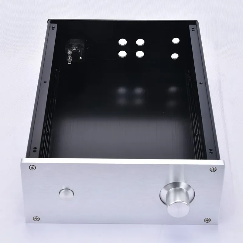 BRZHIFI JC229-3 Aluminum Case Power Amplifier Chassis DIY Customized Machine Shell 220*311*90 mm