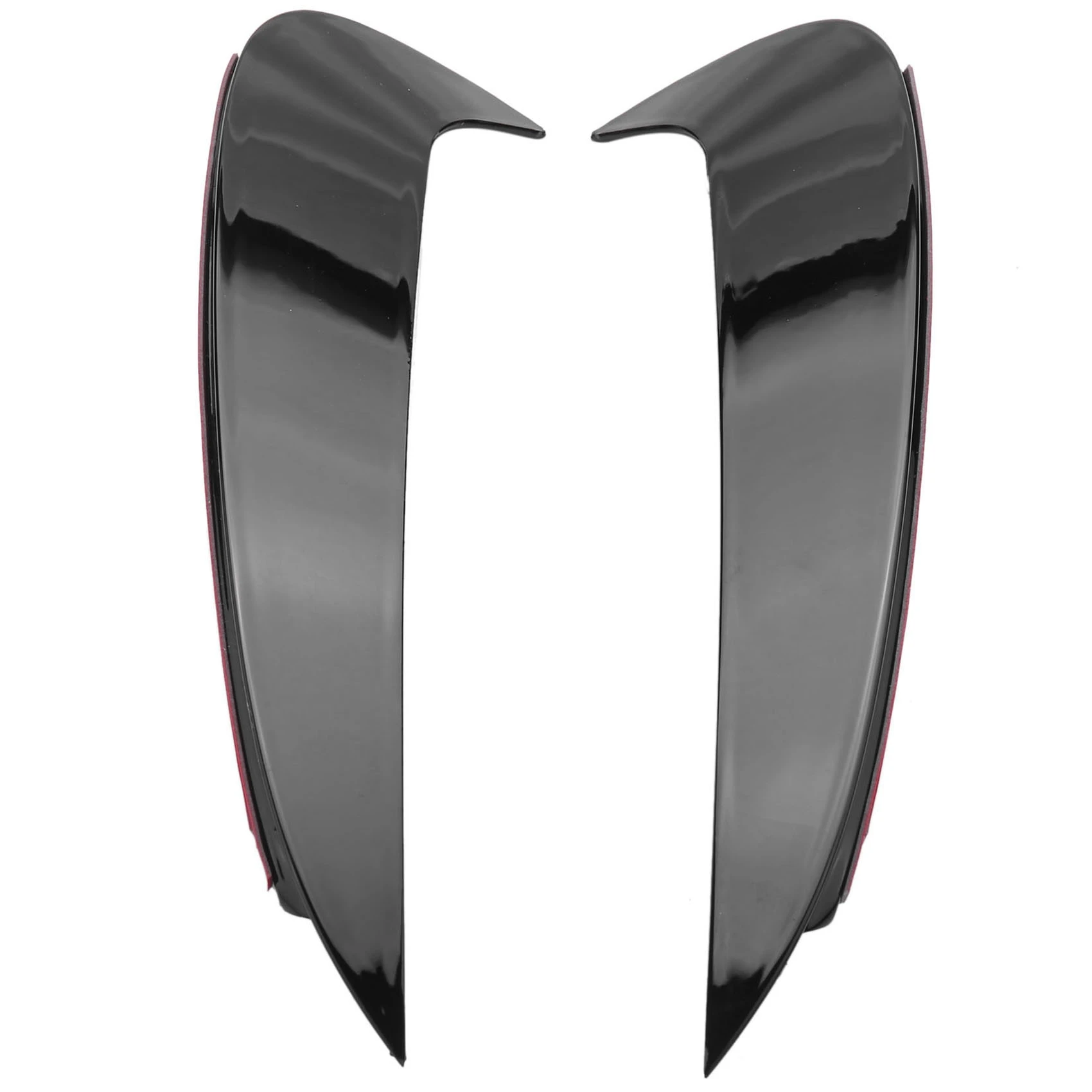 Rear Bumper Spoiler Air Vent Outlet Trim Cover Accessories for E Class E Coupe C238(Black)